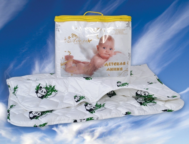 Бамбуковое одеяло для новорожденного
