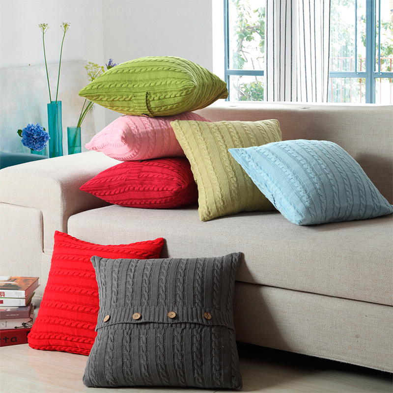 Декоративные наволочки на подушки: виды и особенности, размеры, сколько .