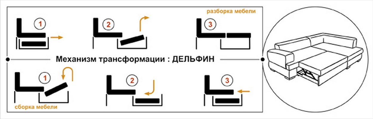 Диван дельфин своими руками чертежи и схемы