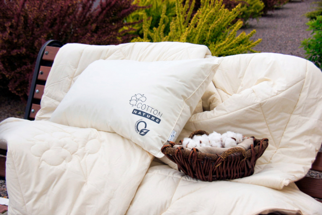 Одеяло и подушка Бел-Поль из серии Nature Cotton